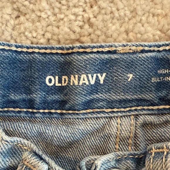 Denim Distressed Girls Shorts - Picture 2 of 3